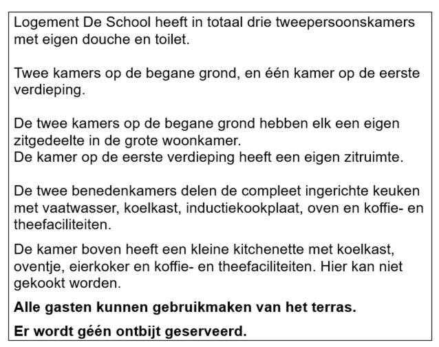 Logement De School Middelburg Bagian luar foto